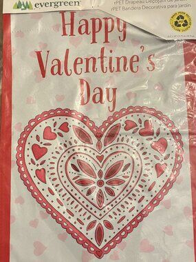 EVERGREEN GARDEN FLAG